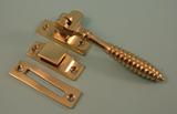 THD132 Reeded Casement Fastener with Hook and Plate