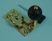 THD108WBL Claw Fastener - Wood - Black Wood Knob - Locking