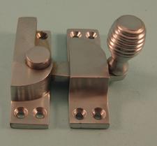 THD103/SCP Straight Arm Fastener - Standard - Old Beehive Knob in Satin Chrome 