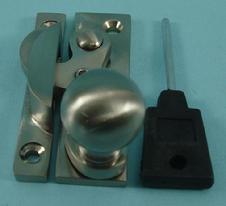 THD197L/SNP Claw Fastener - Ball Knob - Locking - Satin Nickel