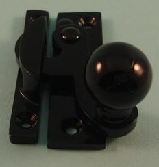 THD197/BLP Claw Fastener - Ball Knob - Non Locking - Black Polished