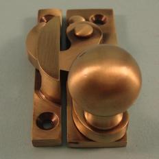 THD197/AB Claw Fastener - Ball Knob - Non Locking - Antique Brass