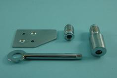 THD084/SCP 21mm Deluxe Barrel Sash Stop in Satin Chrome