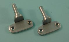 THD112/SCP Flush Pin for Casement Stays in Satin Chrome 