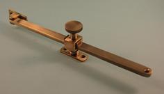 THD140/AB 250mm Adjustable Casement Stay - Outward Opening in Antique Brass
