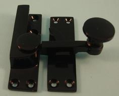 THD158/BLP Quadrant Fastener - Black Polished