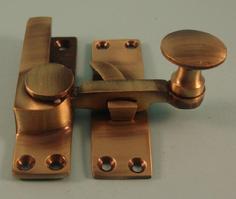 THD158/AB Quadrant Fastener - Antique Brass