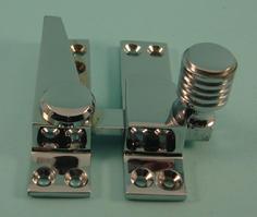 THD176/CP Straight Arm Fastener - Non locking - Beehive Knob in Chrome Plated