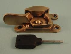 THD183L/AB Fitch Fastener - Locking - Antique Brass