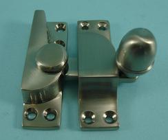 THD102/SNP Straight Arm Fastener - Standard - Acorn Knob in Satin Nickel Plated