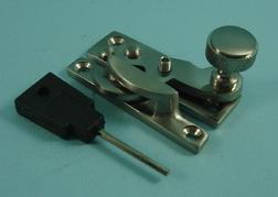 THD079L/SNP Claw Fastener - Knurled Knob - Locking in Satin Nickel