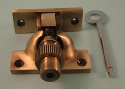 THD161L/AB Brighton Fastener - Standard - Locking in Antique Brass