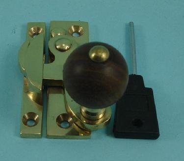 THD108WRL Claw Fastener - Rosewood Knob - Locking