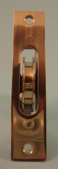 THD271 Ball Bearing - Standard Case, 1.75" Brass Wheel Pulley with Square Solid Brass Faceplate