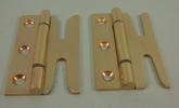THD148 Simplex Hinges Brass with Double Steel Washers (pair)