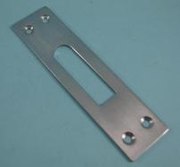 THD096/SCP Extra Large Faceplate in Satin Chrome Plated