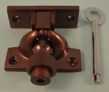THD161L/BRO Brighton Fastener - Standard - Locking in Bronze