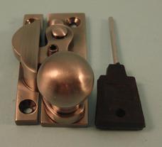 THD197L/AN Claw Fastener - Ball Knob - Locking - Antique Nickel