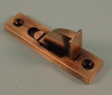 THD193S/AB Weekes Sash Stop, Square End in Antique Brass