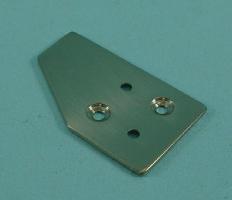 THD218/SNP Spare Striker Plate 50mm x 30mm in Satin Nickel Plated