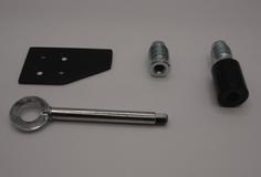THD084/BLP 21mm Deluxe Barrel Sash Stop in Black Polished