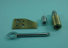 THD085/AB 28mm Deluxe Barrel Sash Stop in Antique Brass