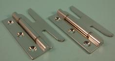 THD148/CP Simplex Hinge Solid Brass with DSW (pair) in Chrome Plated
