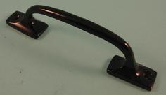THD153/BLP Sash Handle - Shaped in Black Polished