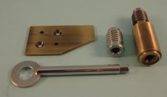 THD196/AB 28mm Sash Stop in Antique Brass