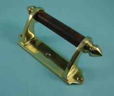 THD238WR Sash Handle Victorian with Rosewood Bar