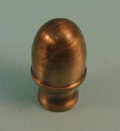Acorn Knob in Antique Brass