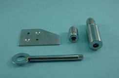 THD085/SCP 28mm Deluxe Barrel Sash Stop in Satin Chrome
