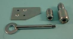 THD195/SCP 19mm Sash Stop in Satin Chrome 