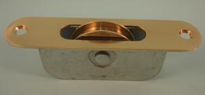 THD270 Ball Bearing - Standard Case, 1.75" Brass Wheel Pulley with Radius Solid Brass Faceplate